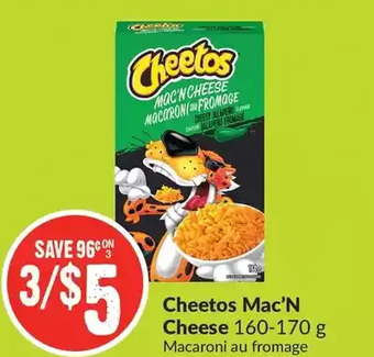 FreshCo Cheetos mac'n cheese offer