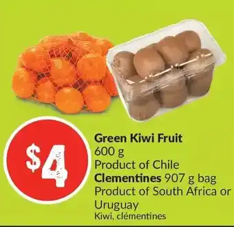 FreshCo Green kiwi fruit | clementines offer