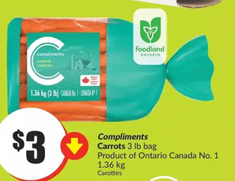 FreshCo Compliments carrots offer