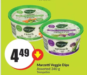 FreshCo Marzetti veggie dips offer