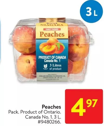 Walmart Peaches offer