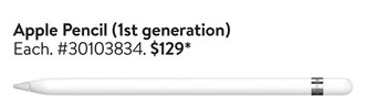 Walmart Apple pencil (1st generation) offer