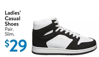 Walmart Ladies' casual shoes offer