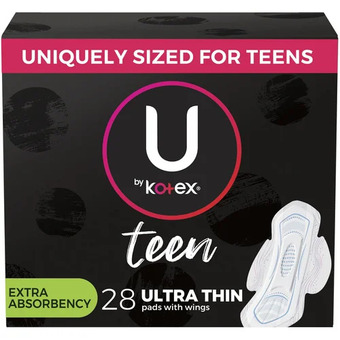 Walmart U by kotex 2x premium pads, tampons or liners offer
