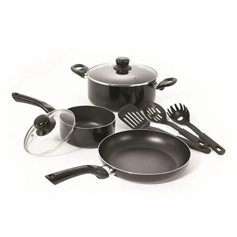 Walmart Starbasix 8-piece non-stick cookware set offer