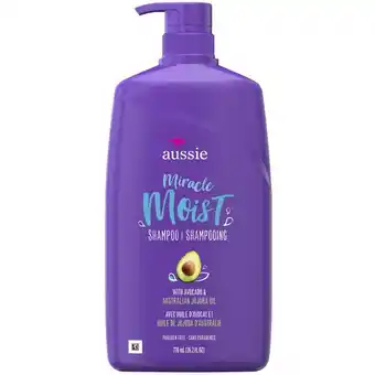 Walmart Aussie miracle moist or total miracle shampoo or conditioner offer