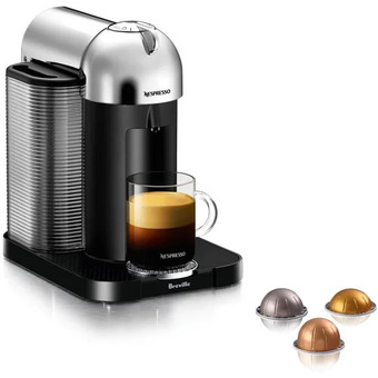 Walmart Nespresso vertuo coffee and espresso machine by breville offer
