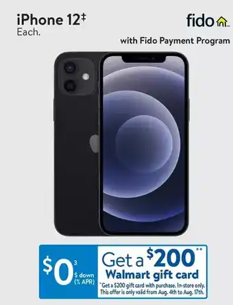 Fido iphone 12