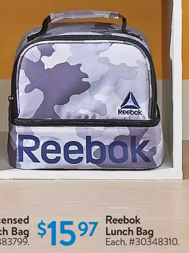 Walmart Reebok lunch bag offer