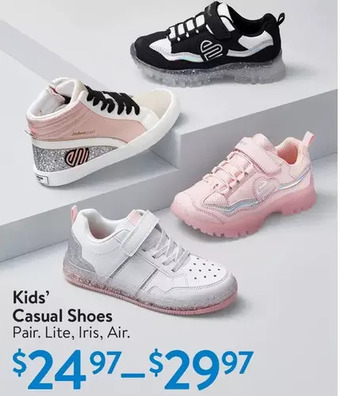 Walmart Kids' casual shoes offer