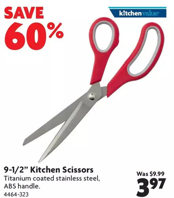 Home Hardware 9-1/2" kitchen scissors offer