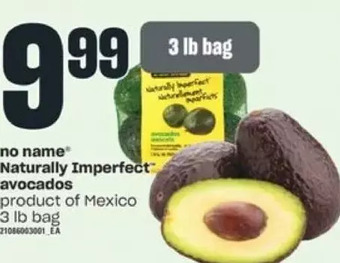 Valu-mart No name naturally imperfect avocados offer