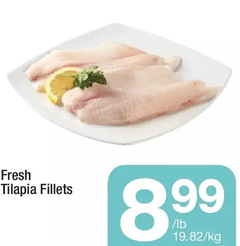 Highland Farms Fresh tilapia fillets offer
