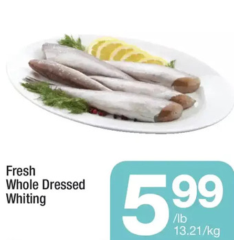 Highland Farms Fresh whole dressed whiting offer