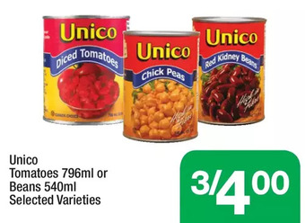 Highland Farms Unico tomatoes or beans offer