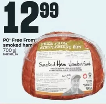 Valu-mart Pc free from smoked ham offer