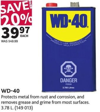 Co-op WD-40 offer