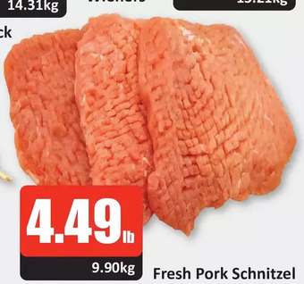 Starsky Fresh pork schnitzel offer