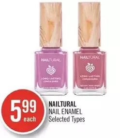 Shoppers Drug Mart Nailtural nail enamel offer