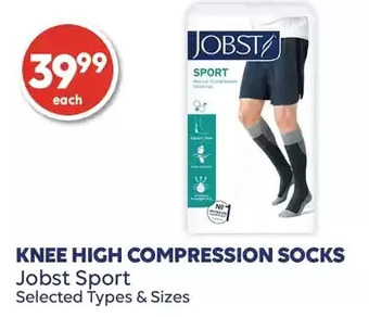 Jobst sport knee high compression socks