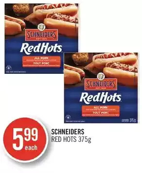Shoppers Drug Mart Schneiders red hots offer