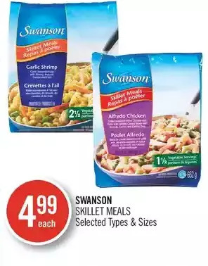 Shoppers Drug Mart Swanson skillet meals offer