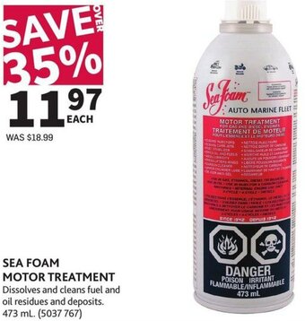 Co-op Sea Foam Motor Treatment offer