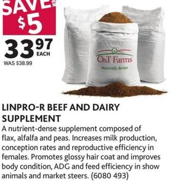 Co-op Linpro-R Beef And Dairy Supplement offer