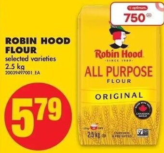 No Frills Robin Hood Flour 2.5kg offer