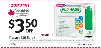 Pharmasave Flonase 120 Spray offer