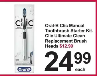 Pharmasave Orak-B Clic Manual Toothbrush Sarter Kit offer