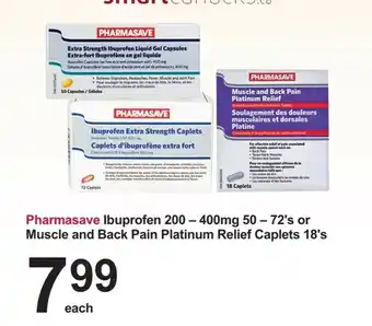 Pharmasave Ibuprofen offer