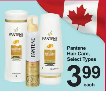 Pharmasave Pantene Hair Care Select Types offer