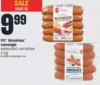 Independent Grocer Pc smokies sausage offer