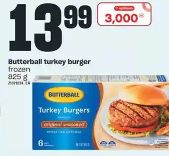 Independent Grocer Butterball turkey burger offer