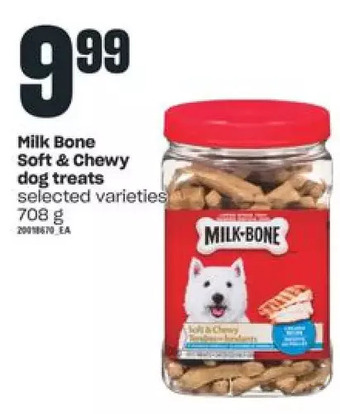 Independent Grocer Milk bone soft & chewy dog treats offer