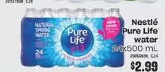 Independent Grocer Nestle pure life water offer