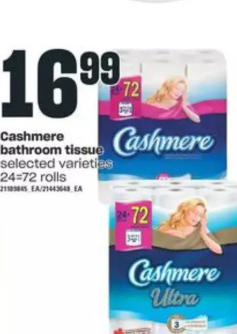Independent Grocer Cashmere bathroom tissue offer
