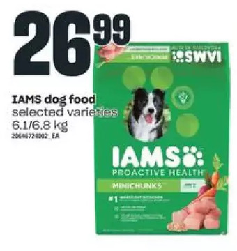 Independent Grocer Iams dog food offer
