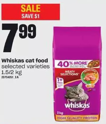 Loblaws Whiskas cat food offer