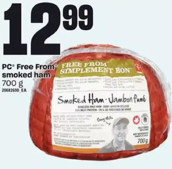 Loblaws Pc free from smoked ham offer