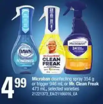 Loblaws Microban disinfecting spray or trigger or mr. clean freak offer