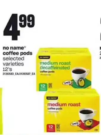 Loblaws No name coffee pods offer