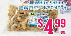 Grant's Foodmart Sh white shrimp offer