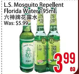 Bestco Food Mart L.s. mosquito repellent florida water offer