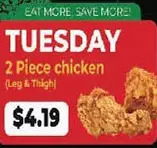 Ample Food Market 2 piece chicken offer
