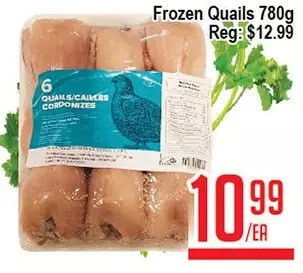 Skyland Foodmart Frozen quails offer