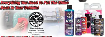 PartSource Chemical guys premium car care offer