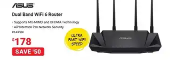 Visions Electronics Asus dual band wifi 6 router offer