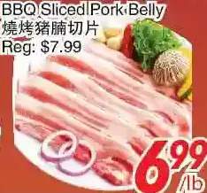 Foody World Bbq sliced pork belly offer